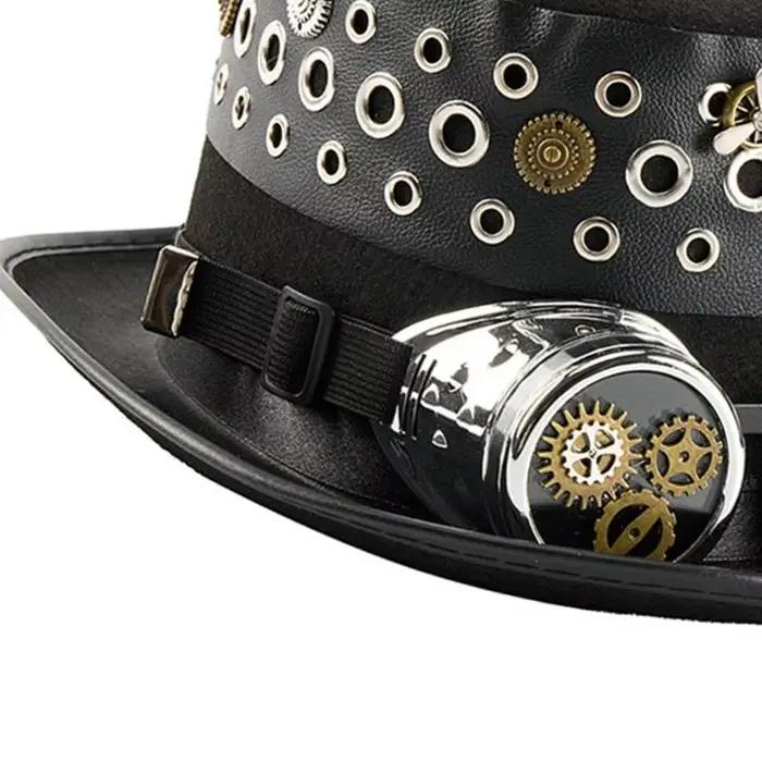 Chapeau haut gothique à œillets 31BB