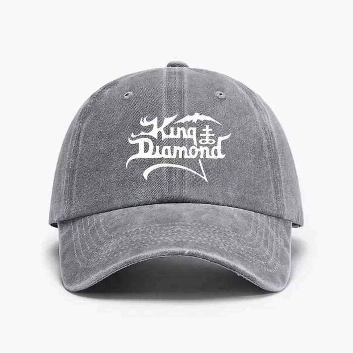 Casquette de baseball imprimée King Diamond