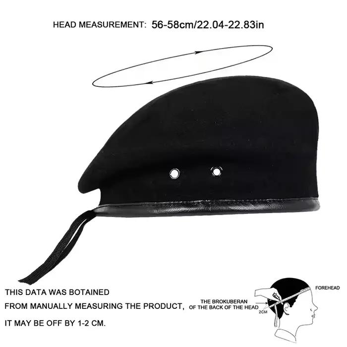 Mode dix couleurs couleur unie béret casquette