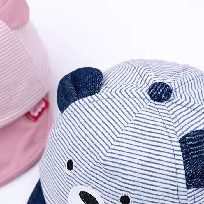 Casquette de Baseball bébé ours nouveau printemps été mignon dessin animé solide chapeau de soleil garçons filles coton