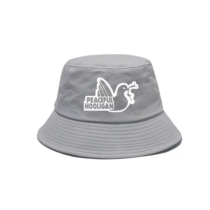 Hooligan Panama paisible chapeaux nouveau chapeau seau en coton extérieur été Cool casquettes de soleil Bob
