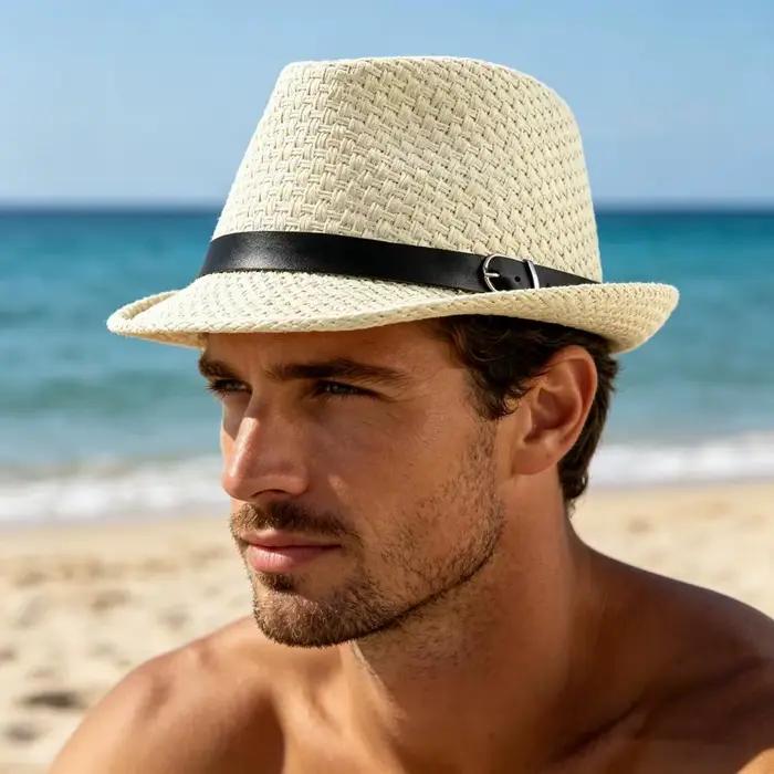 Chapeau de jazz respirant avec protection solaire