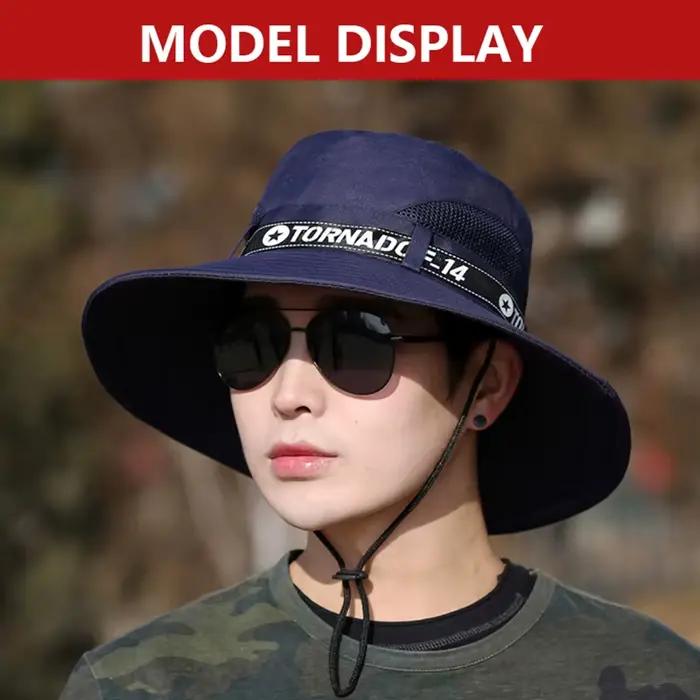 Chapeau d'extérieur coupe-vent pour homme