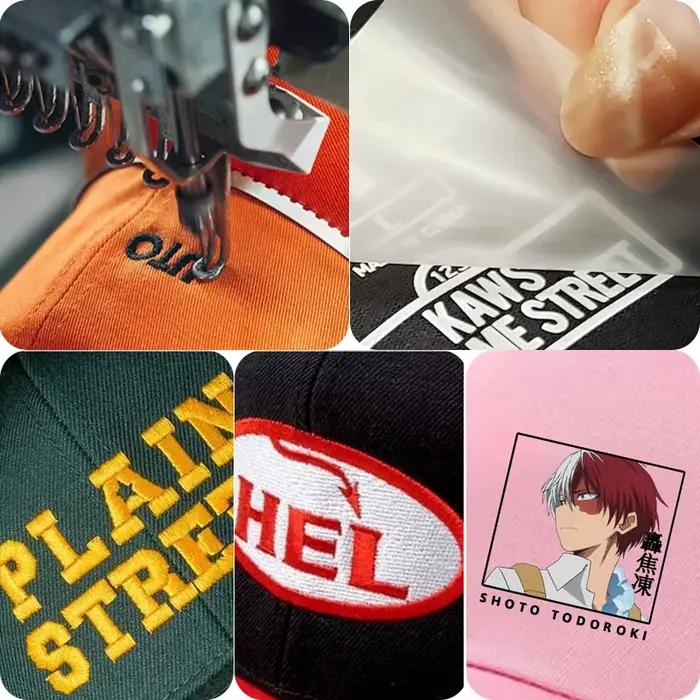 Casquettes et chapeaux brodés personnalisés – Logo ou texte