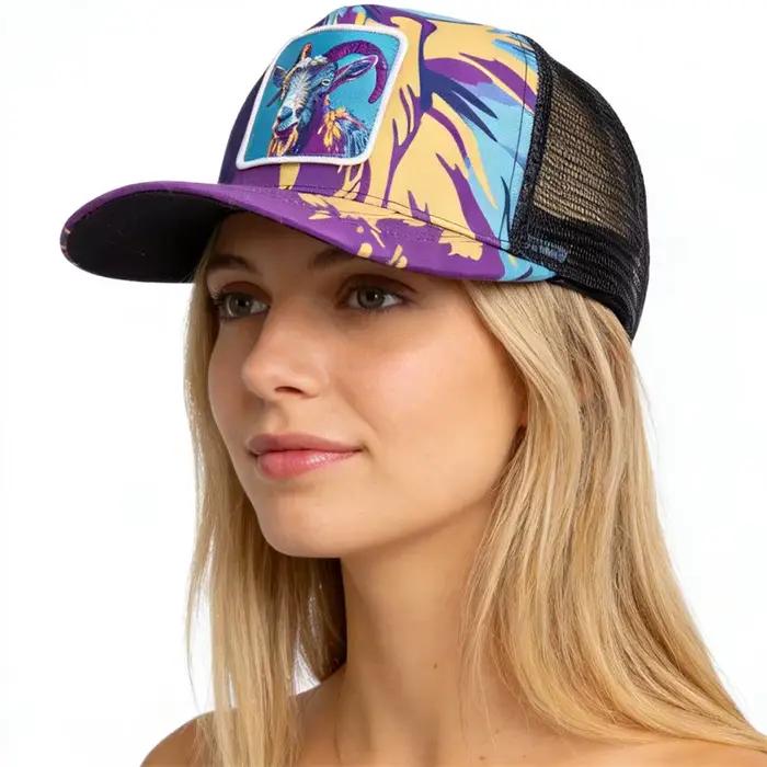 Casquette de baseball respirante en maille avec lettres brodées pour hommes et femmes casquette snapback chapeau de soleil d'extérieur pour papa et camionneur occassions décontractées et sportives