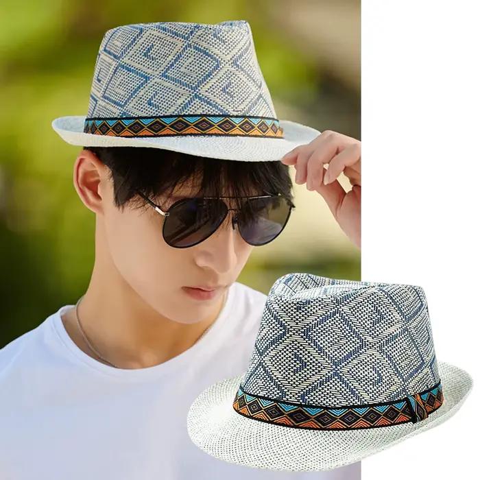 Chapeau de paille d'été pour homme