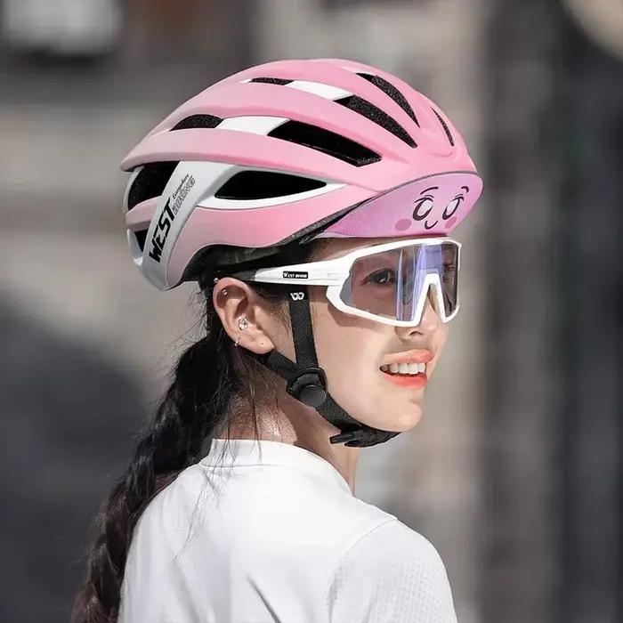 WEST BIKING-Casquettes de cyclisme à bord rabattable