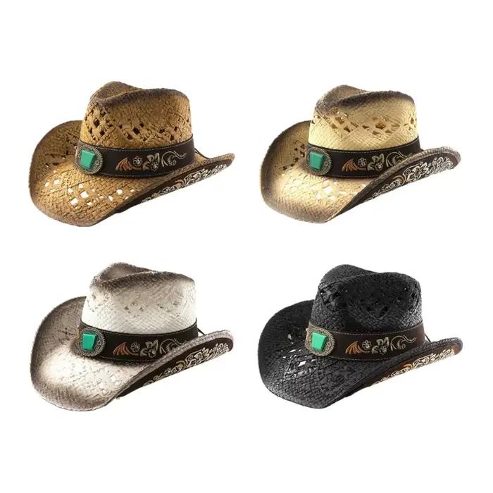 Chapeau paille à larges bords