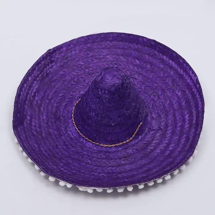 Chapeau de fête mexicain à large bord coloré d'été