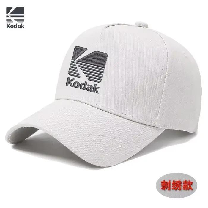 Casquette de baseball décontractée brodée Kodak pour passionnés de photographie