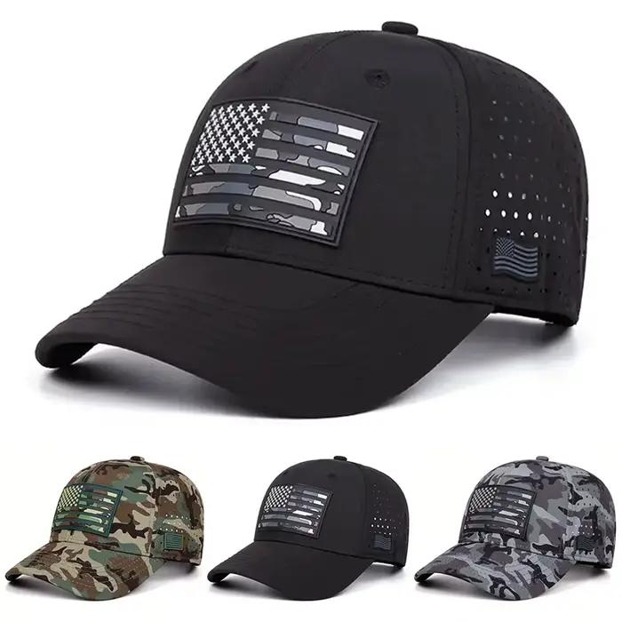 2025 Créatif Nouveau Baseball Chapeau Drapeau Américain Rue Mode HipHop
