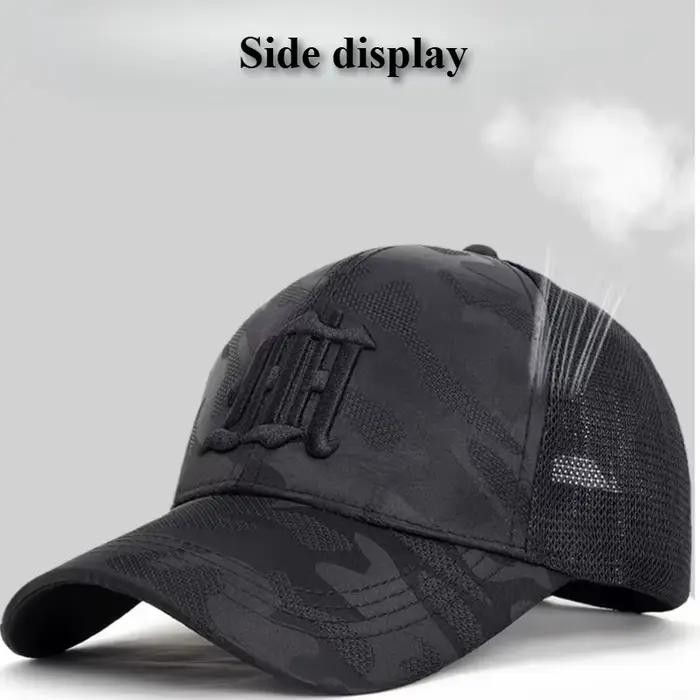 Casquette de Baseball en maille grande taille pour hommes