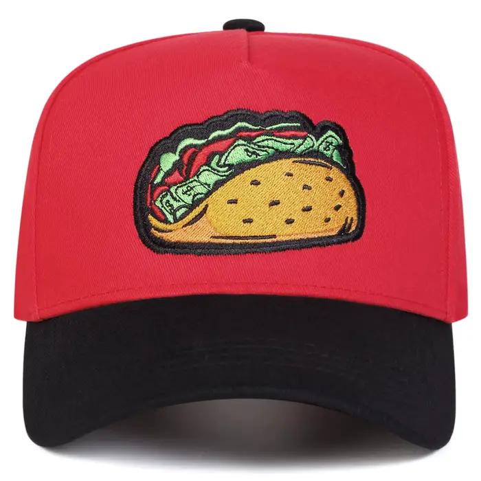 Casquettes de baseball unisexes brodées Taco