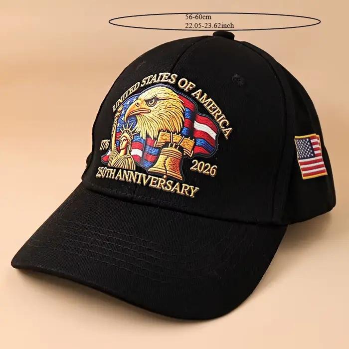 Casquette USA 250ème Anniversaire avec Imprimé Aigle