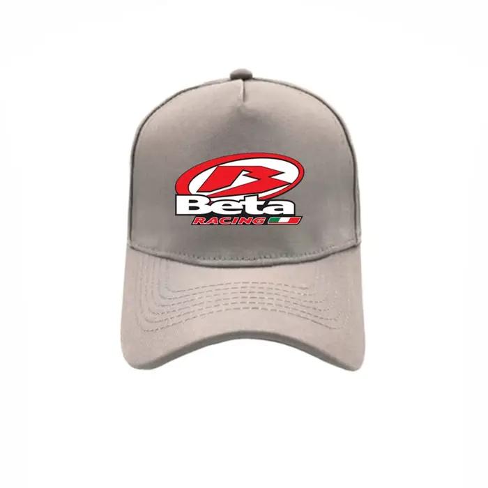 Casquette de baseball réglable unisexe Beta Racing, protection solaire, tricotée en coton pour adultes, décontractée, sportive, multicolore pour homme et femme