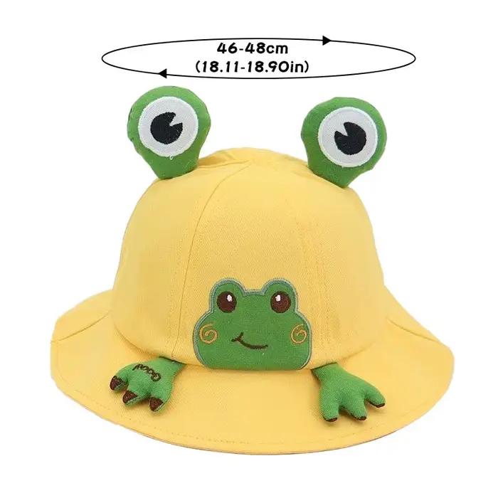 Chapeau de pêcheur Faitolagi Mignon en Coton et Polyester pour Enfants de 4 à 6 Ans Occasions Estivales et Plage