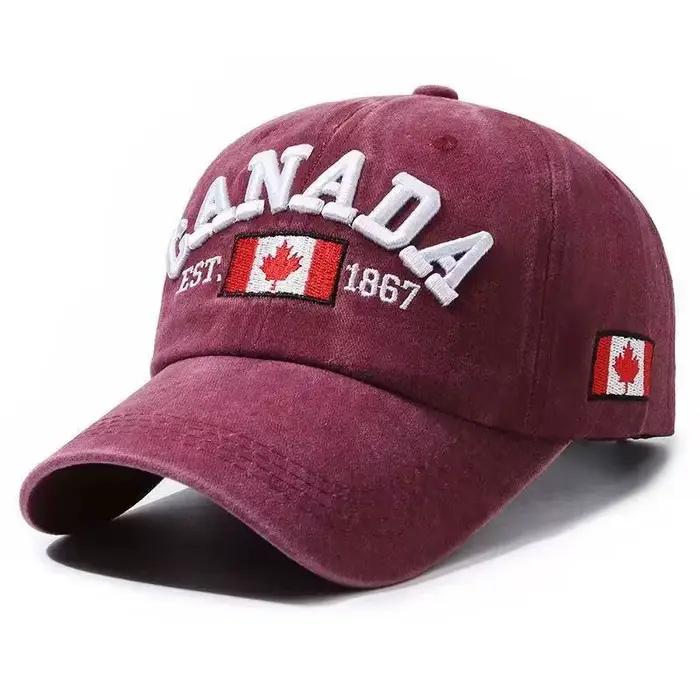 Casquette de baseball vintage en coton polyester unisexe pour hommes et femmes occasions sportives détentes pêche soleil