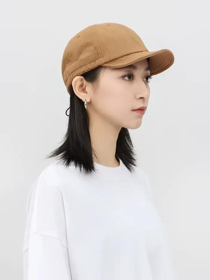 Casquette de baseball à bord court pour hommes et femmes