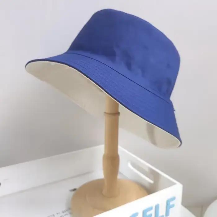 Chapeau seau 100% coton pour hommes et femmes
