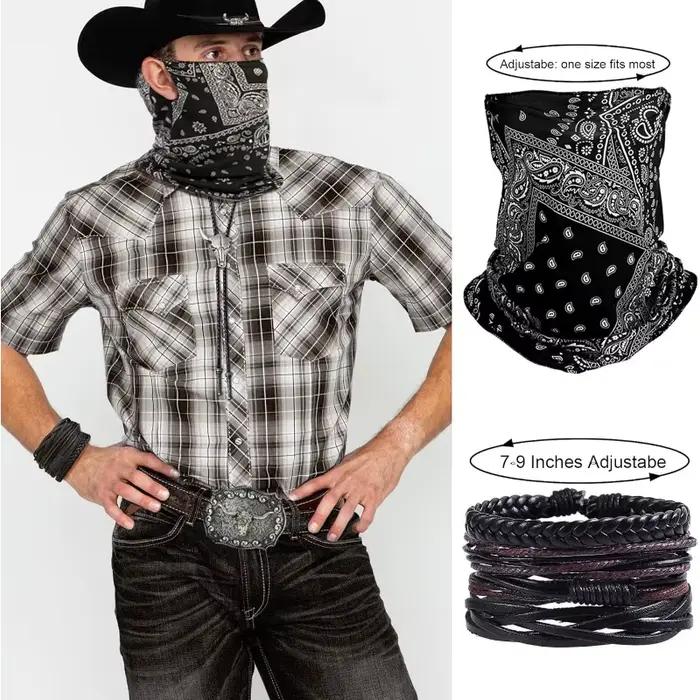 Costume de Cowboy pour hommes et femmes