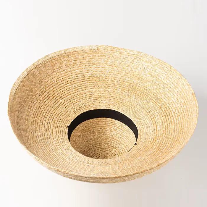Chapeau de paille en forme de Script pour dames