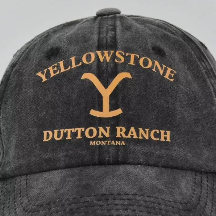 Casquette de baseball tendance Yellowstone Dutton Ranch