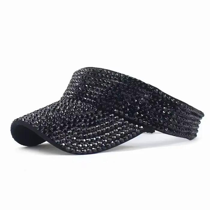 Strass vide casquette décontracté femmes pare-soleil été printemps Streetwear mode Bling