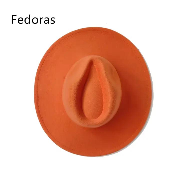 Gorras chapeau Fedoras 9.5cm