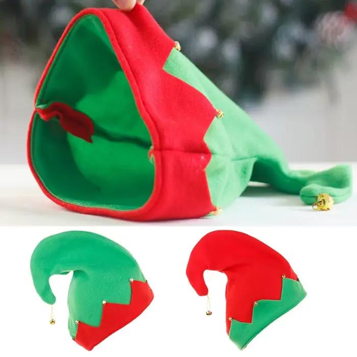 Chapeaux d'elfe en peluche pour garçons et filles
