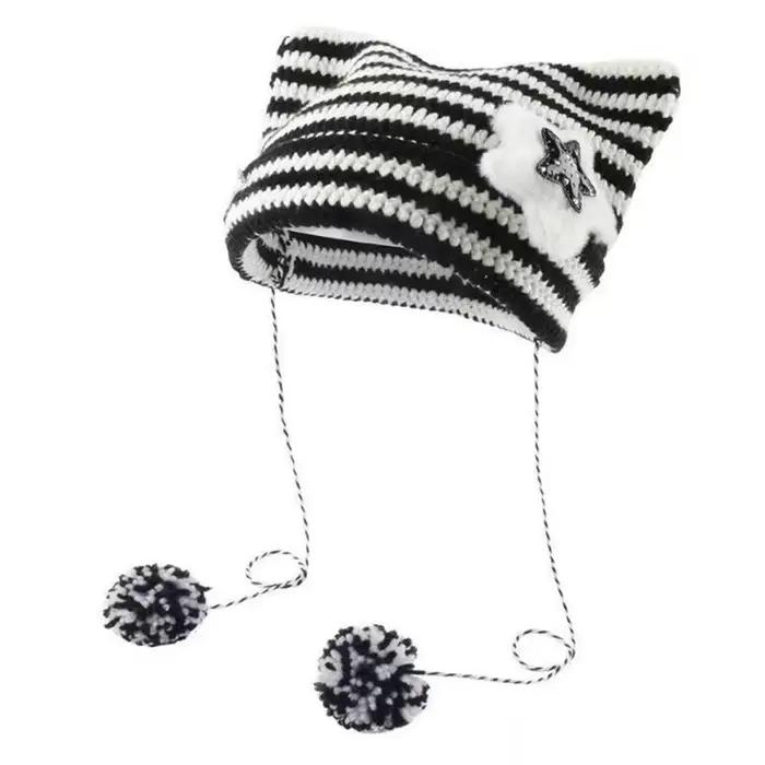 Chapeaux oreilles de chat pour femmes et filles