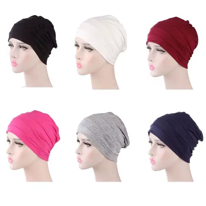 Bonnet unisexe en coton pour la perte de cheveux CANCER