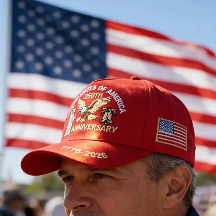 Casquette ABLECAP USA 250e anniversaire