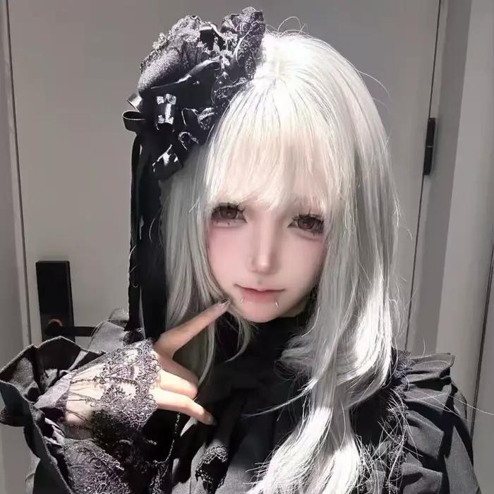 Accessoires de coiffure Lolita : Petit chapeau noir gothique punk rétro avec nœud