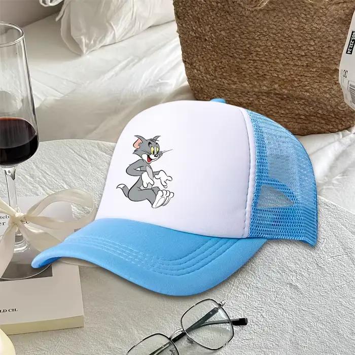 Casquette de baseball en maille Tom et Jerry