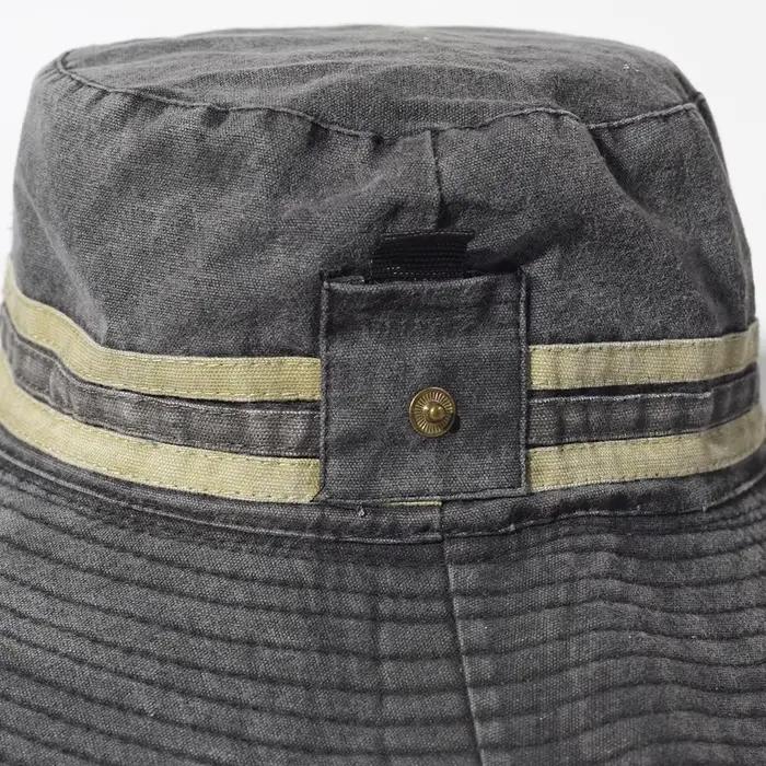 Chapeau de seau en polyester protection solaire homme femme activité plein air randonnée pêche safari été occasions spéciales