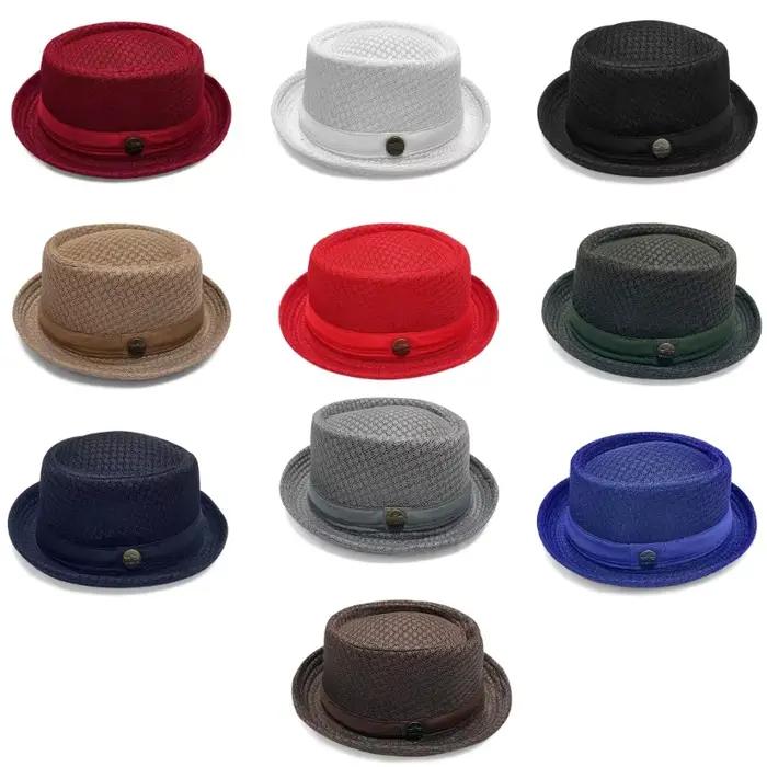Chapeau soleil en maille E56F pour hommes