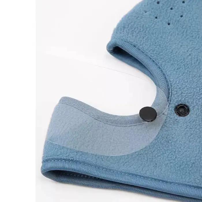 Masque facial complet de protection du visage et des yeux d'hiver, isolation polaire, masque d'équitation de ski coupe-vent et résistant au froid