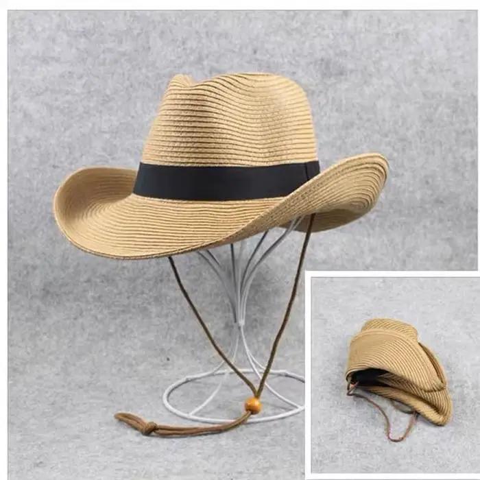Chapeau de paille en papier pour hommes