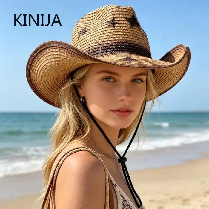 Chapeau de cowboy Westren pour femmes et hommes
