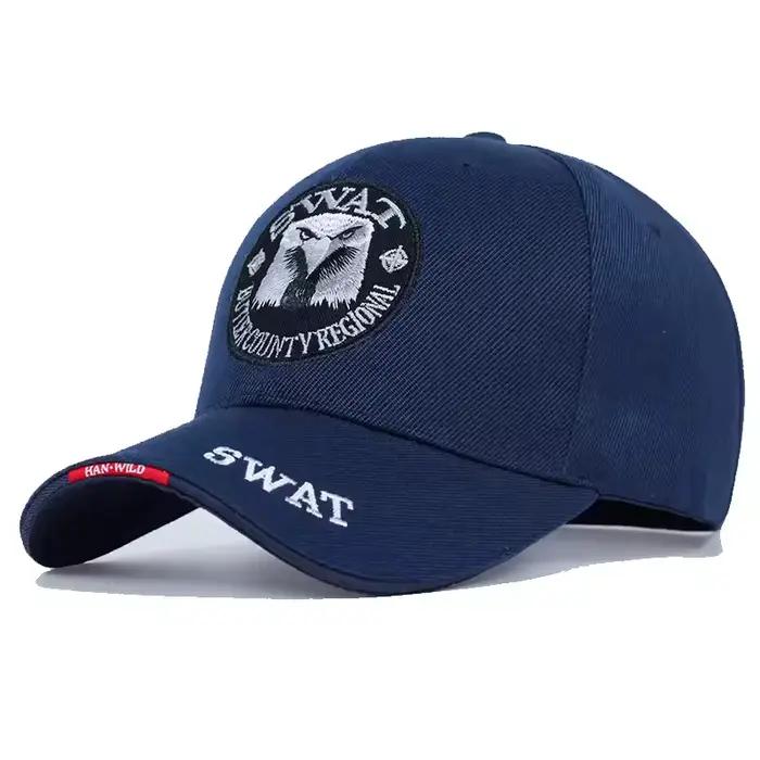 SWAT armée casquette mâle brodé aigle noir casquettes de Baseball hommes Gorras Para Hombre femmes Snapback os Masculino