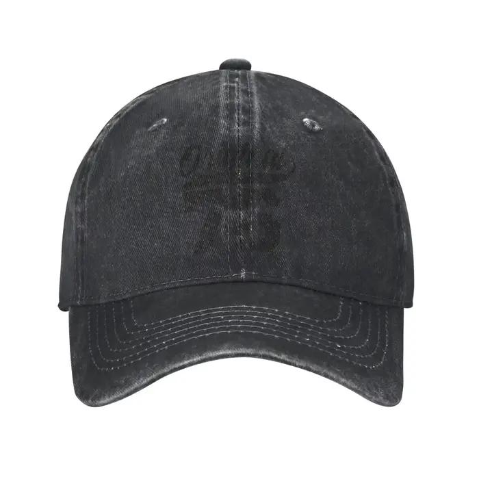 Casquette de baseball unisexe délavée style vintage 1976 pour l'été