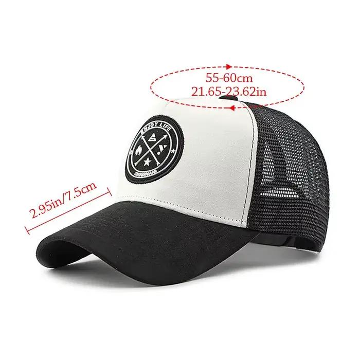 Casquette de Baseball d'été en fil de maille de Sport