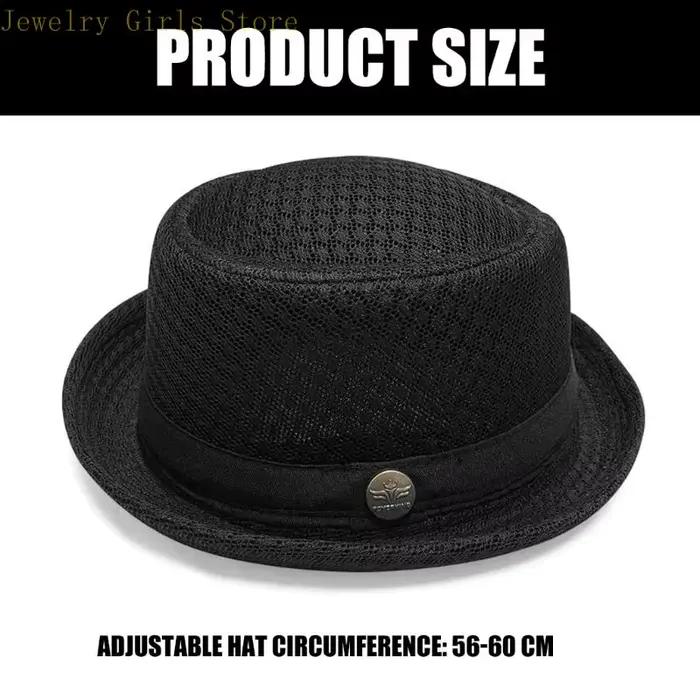 Chapeau soleil en maille E56F pour hommes
