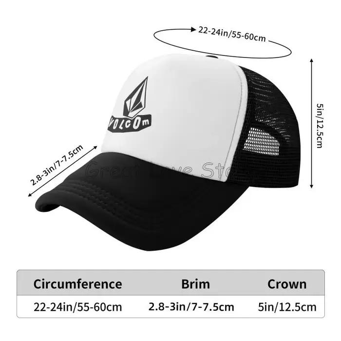Casquette de Baseball en maille avec Logo Volcoms personnalisé