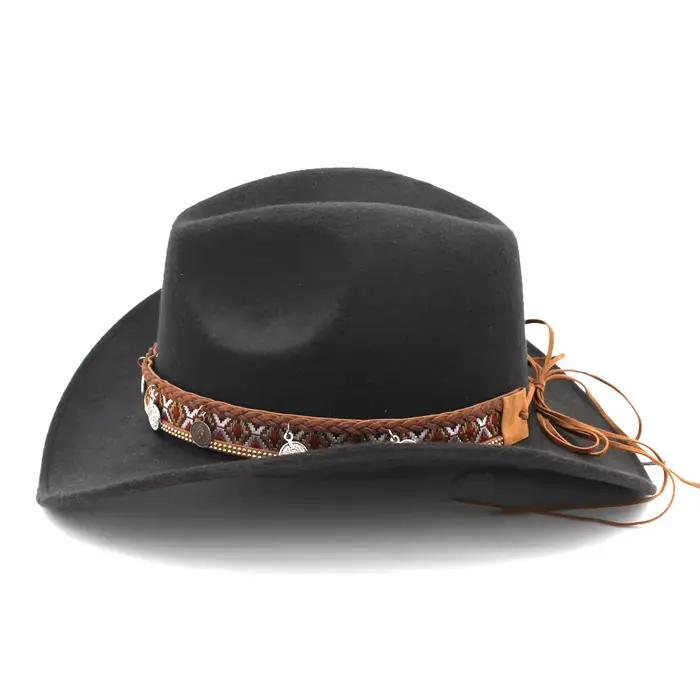 Chapeau de cowboy occidental classique