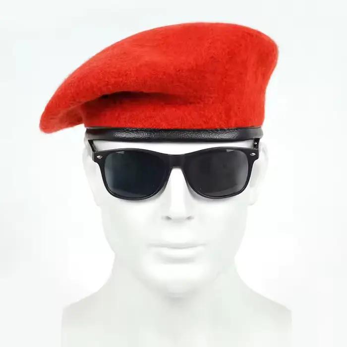 Mode dix couleurs couleur unie béret casquette