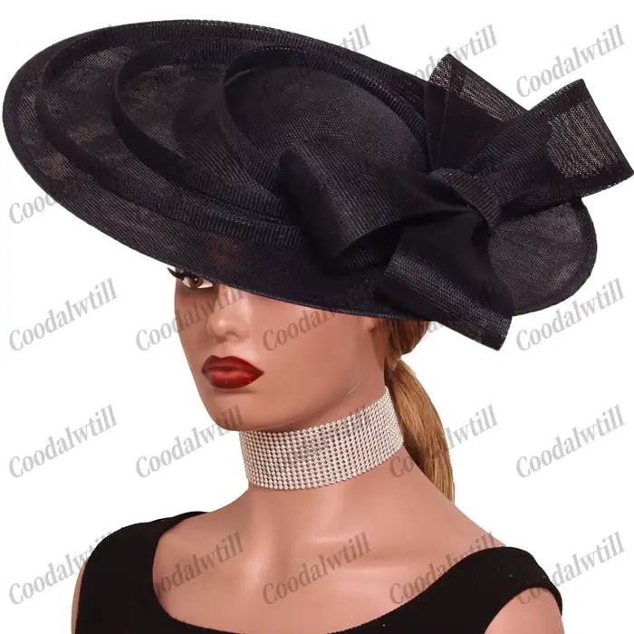 Barrette à cheveux fascinateur polyester grande taille pour mariage et fêtes de gala femme occasions spéciales