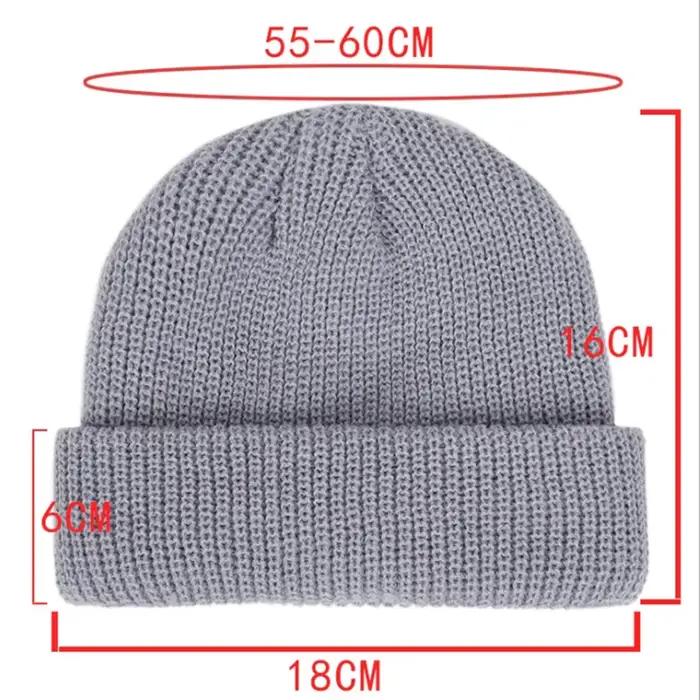 Unisexe hommes femmes bonnet chapeau chaud côtelé hiver tour Ski pêcheur Docker