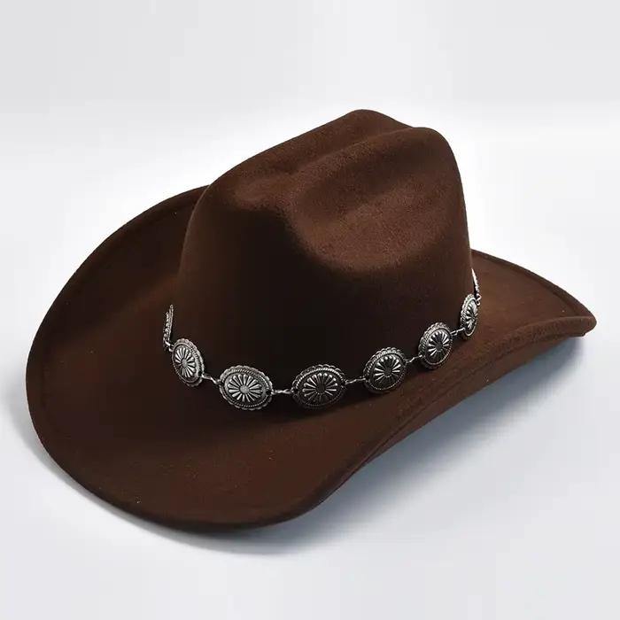 Nouveau Chapeau de Cowboy occidental pour femmes