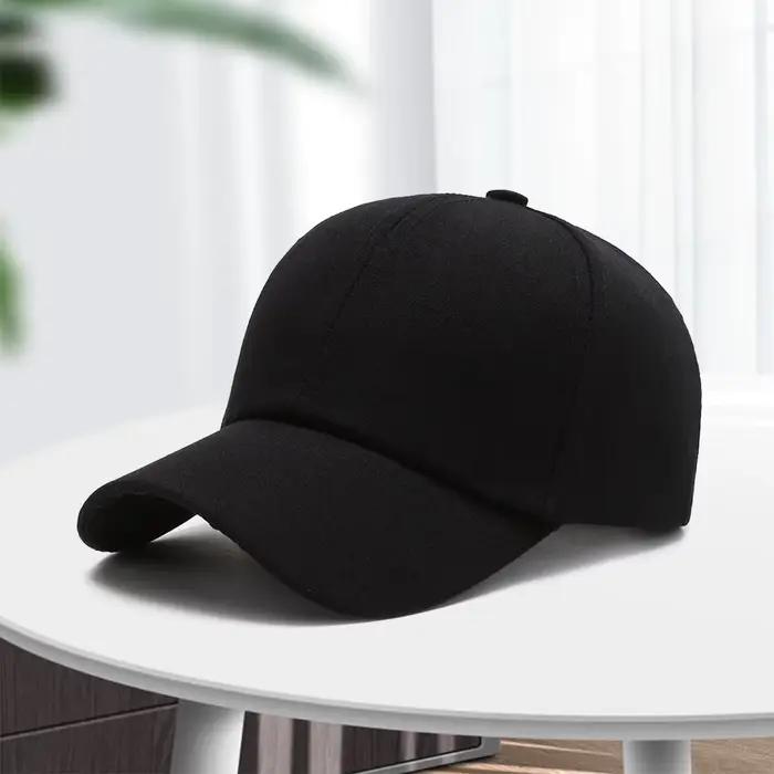 Chapeau unisexe sport coton incurvé protection solaire anti-poussière réglable homme femme occasions extérieures